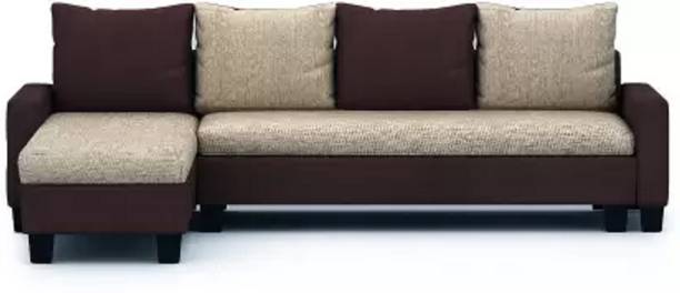 lifestyle furniture Charlie Fabric 6 Seater  Sofa