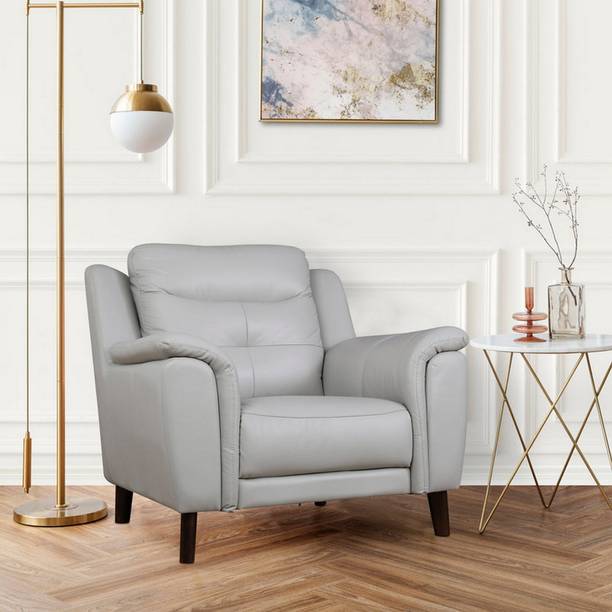 Hometown ALEXA ELITE Half-leather 1 Seater  Sofa