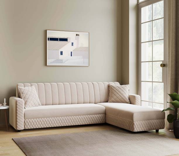 RM HOME Oliver Fabric 6 Seater  Sofa