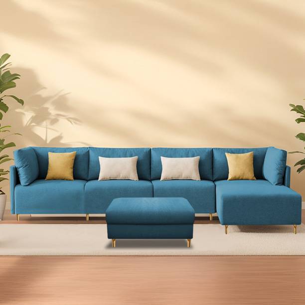 Casaliving Salina Fabric 6 Seater  Sofa