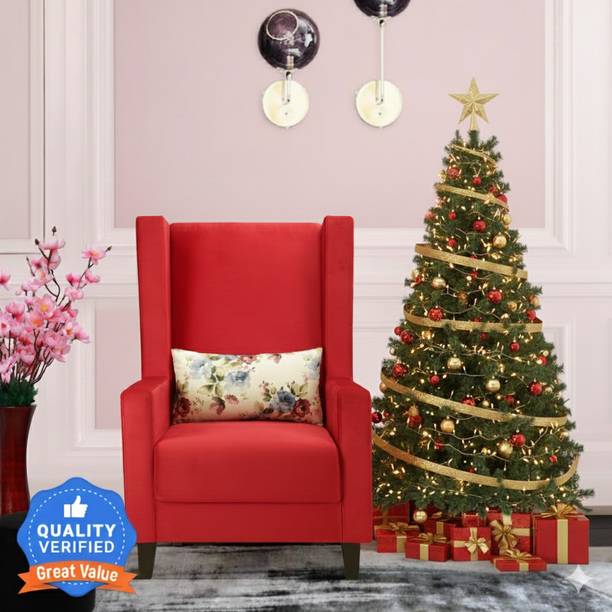 Flipkart Perfect Homes Amor Fabric 1 Seater Sofa