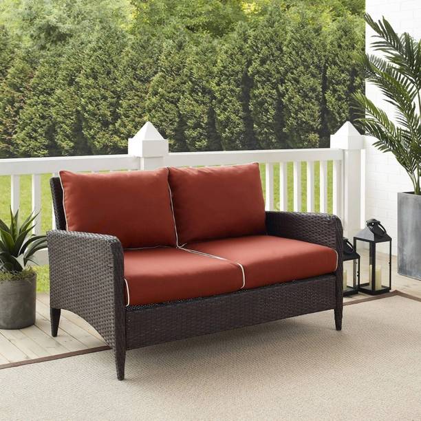 DEVOKO Fabric 2 Seater  Sofa