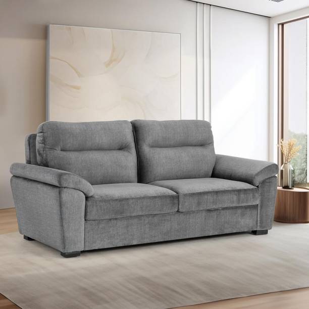 Wakefit Lounger Plus Fabric 3 Seater  Sofa
