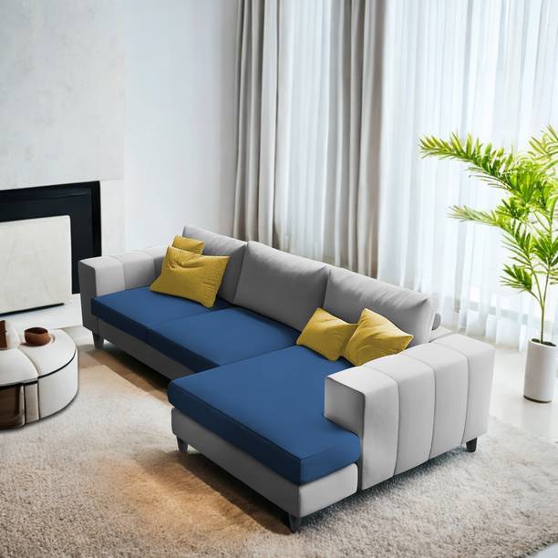Casaliving Screambel Fabric 4 Seater  Sofa