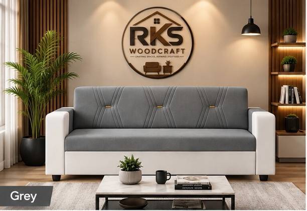ABC RKS-3SEATER01 Solid Wood 3 Seater  Sofa
