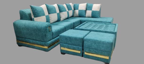 Furniture Mahal Fabric 8 Seater  Sofa
