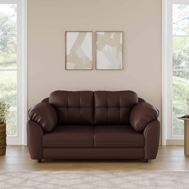 Atharv Homes Arco Leatherette 2 Seater  Sofa