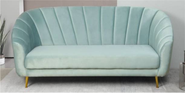 RM HOME Fabric 3 Seater  Sofa