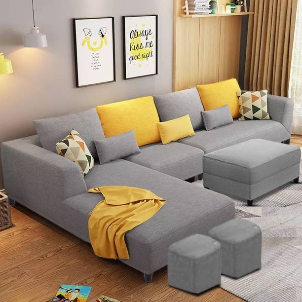 Casaliving Minta Fabric 8 Seater  Sofa