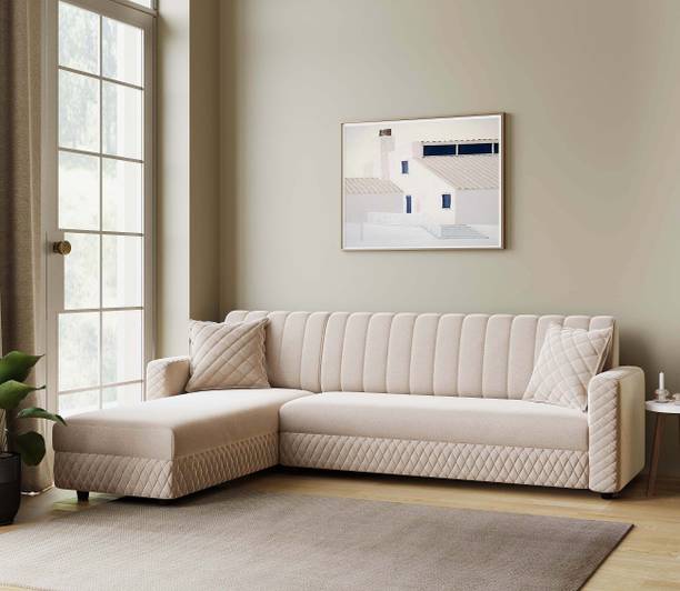 RM HOME Oliver LHS Fabric 6 Seater Sofa