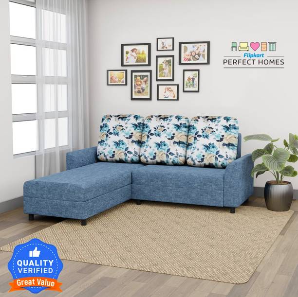 Flipkart Perfect Homes MIA LHS Fabric 5 Seater  Sofa