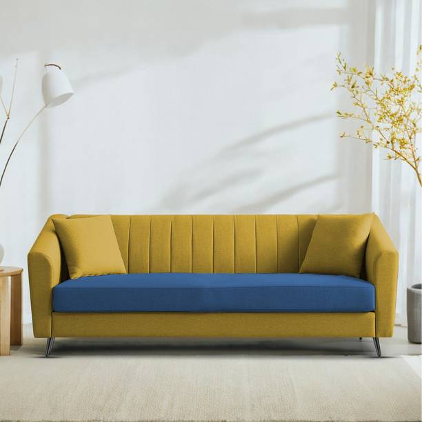Casaliving Barton Fabric 3 Seater  Sofa