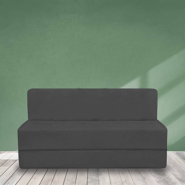 Soo Jaoo Sofa Cum Bed Fabric 2 Seater  Sofa