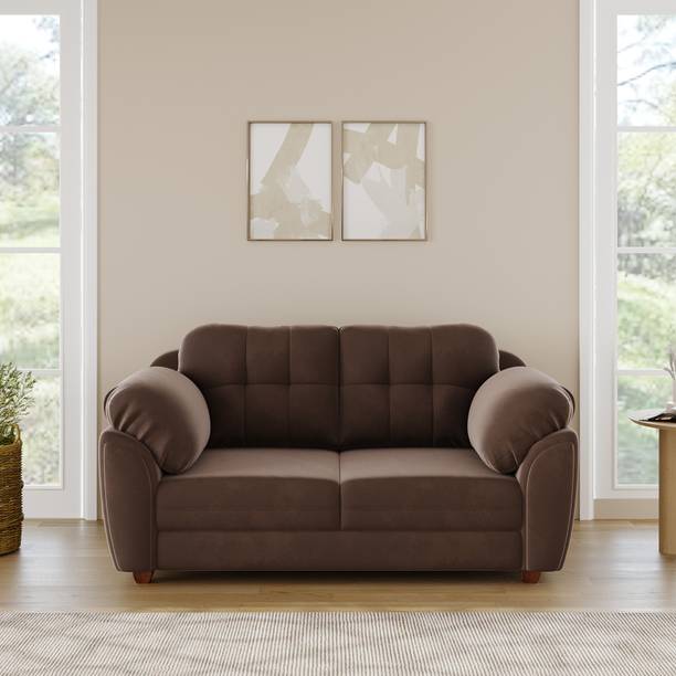 Atharv Homes Arco Premium Upholstered Fabric Sofa for Modern Living Room and Office Fabric 2 Seater  Sofa