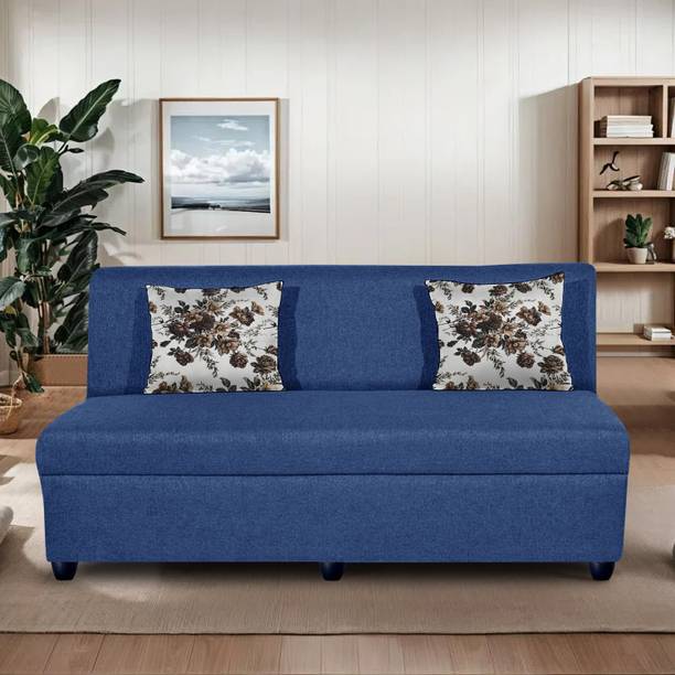 Vansh Furniture Premium Quality JUTE Fabric 3 Seater  Sofa