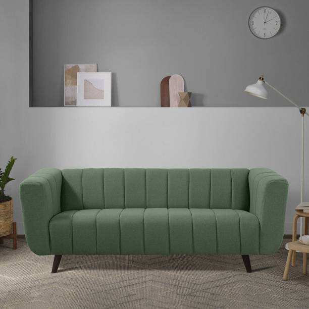 Sleepyhead Kiki Designed by Duroflex - High Density Foam & Premium Fabric 3 Seater Sofa