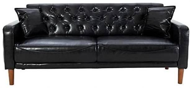 LUSTRE ENTERPRISE Leatherette 3 Seater  Sofa