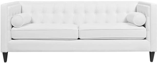 LUSTRE ENTERPRISE Leatherette 3 Seater  Sofa