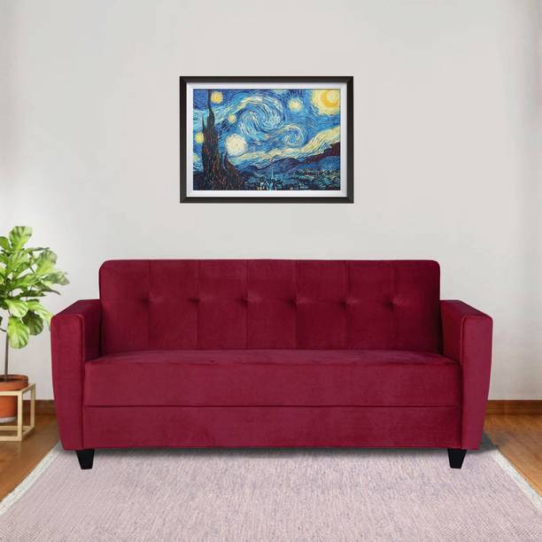 ARRA Remo Fabric 3 Seater  Sofa