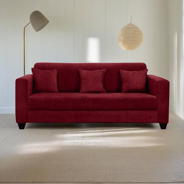 Furinish Fabric 3 Seater  Sofa