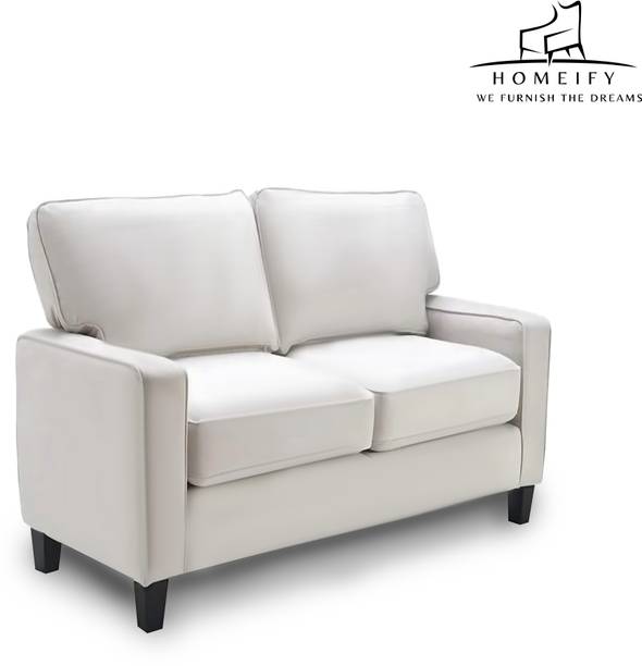 Homeify Nirvan 3 Seater Fabric Upholstered Sofa Set for Living Room Fabric 3 Seater Sofa