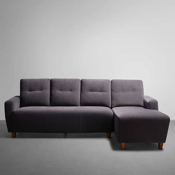 Sleepyhead Yolo Right Aligned Chaise with Ottoman Fabric 6 Seater Sofa