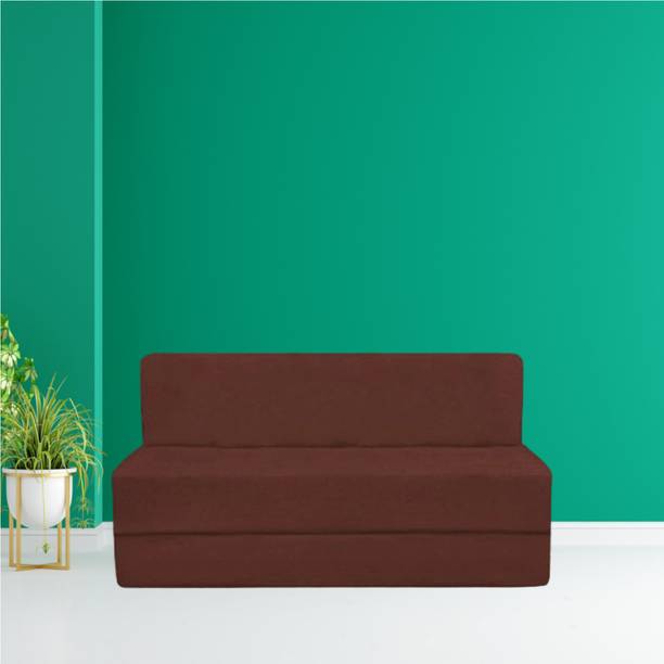 Soo Jaoo Sofa Cum Bed Fabric 2 Seater  Sofa