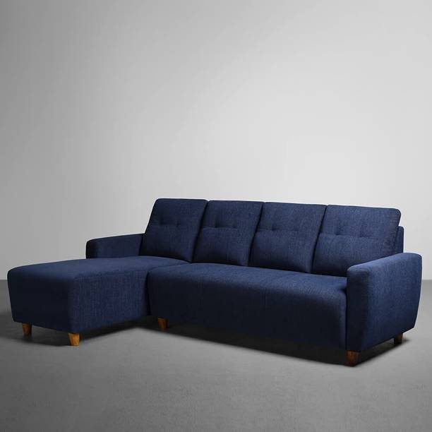 Sleepyhead Yolo Left Aligned Chaise with Ottoman Fabric 6 Seater  Sofa