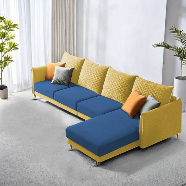 Casaliving Stanly Fabric 6 Seater  Sofa