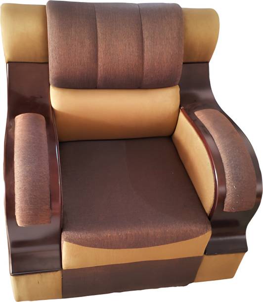 Radhakrishna professor 1 seater sofa Fabric 1 Seater  Sofa