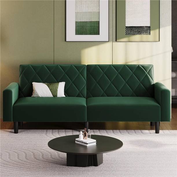 Grand Furnish 4Seater Sofa With Modern Look Fabric 4 Seater Sofa