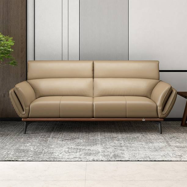 Durian Durian Campbell Leather 3 Seater  Sofa