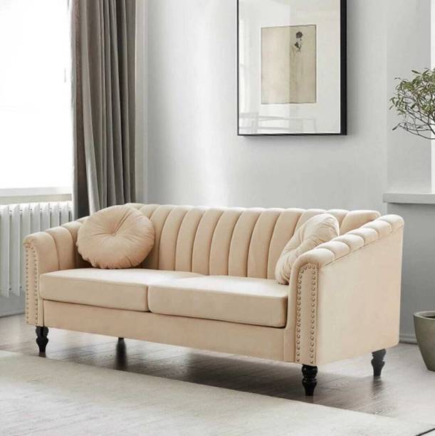 Soul Light Art Fabric 3 Seater Sofa Fabric 3 Seater  Sofa