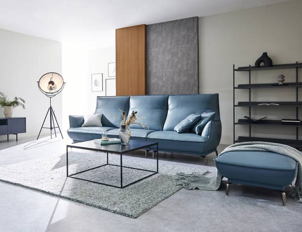 fabrique Leatherette 4 Seater  Sofa