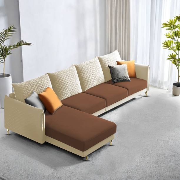 Casaliving Stanly Fabric 6 Seater  Sofa