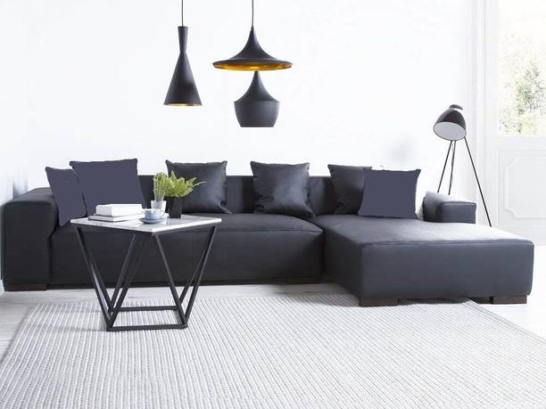 lifestyle furniture Leatherette 6 Seater  Sofa