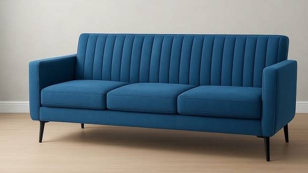 IBeam Half-leather 3 Seater  Sofa