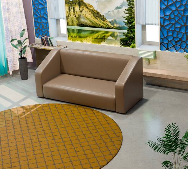 Sekar Lifestyle Essentia Series Fabric without Pillows Fabric 3 Seater  Sofa