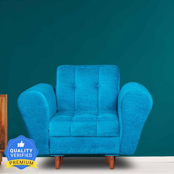 Seventh Heaven Milan 1 Seater Sofa, Chenille Molfino Fabric: 2 Year Warranty Fabric 1 Seater  Sofa