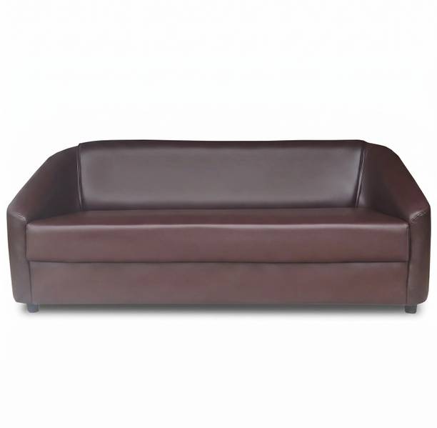 Sleep Art Modern Stylish Sofa for Living Room, Office & Lounge Leatherette 3 Seater Sofa