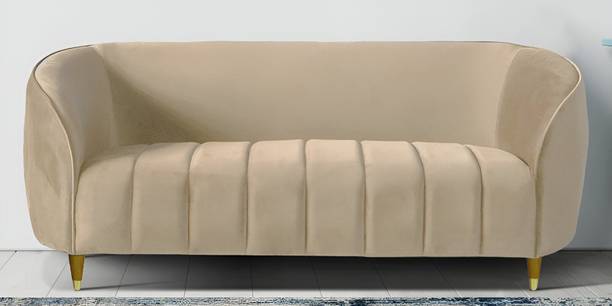 Bharatsofa Fabric 3 Seater  Sofa