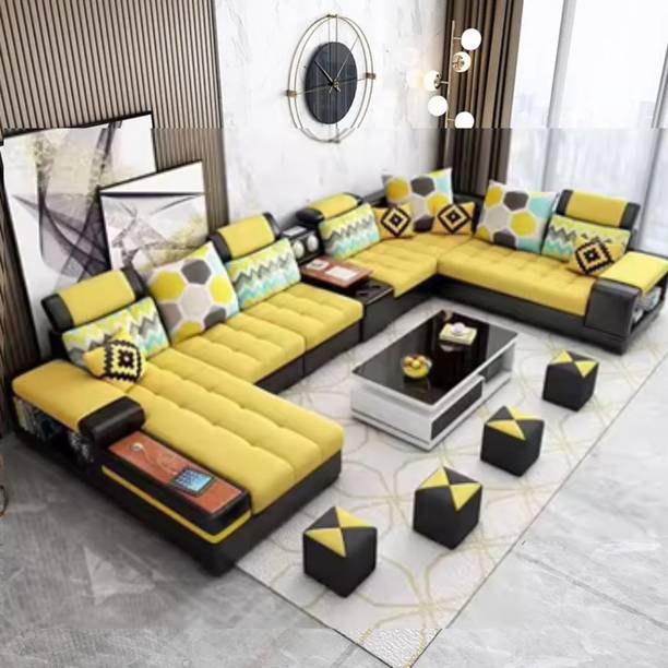 Homax Fizzy Fabric 12 Seater  Sofa