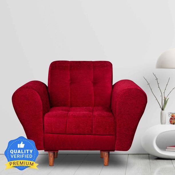 Seventh Heaven Milan, Chenille Molfino Fabric 1 Seater  Sofa