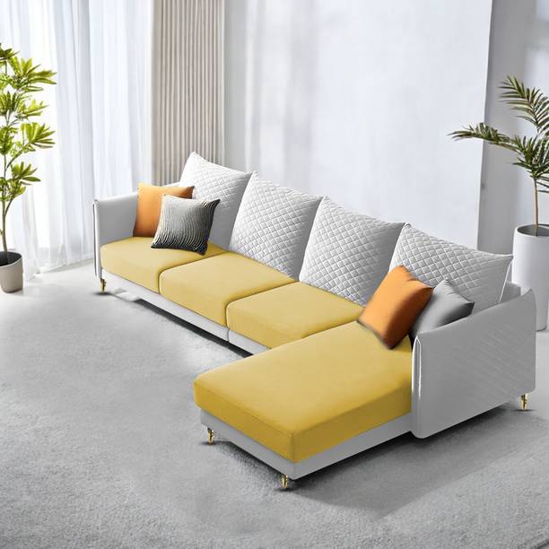 Casaliving Stanly Fabric 6 Seater  Sofa