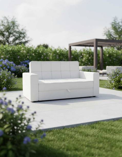 Manorekha 2 SEATER SOFA FOR LIVING ROOM Fabric 2 Seater Sofa