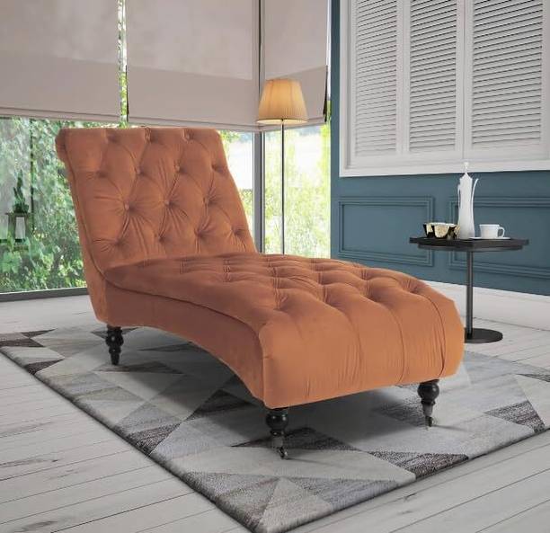 Artistic Interior Crafts Fabric Single Modern Lounge Lazy Sofa Bed Chair Recliner Couch Fabric 1 Seater  Sofa