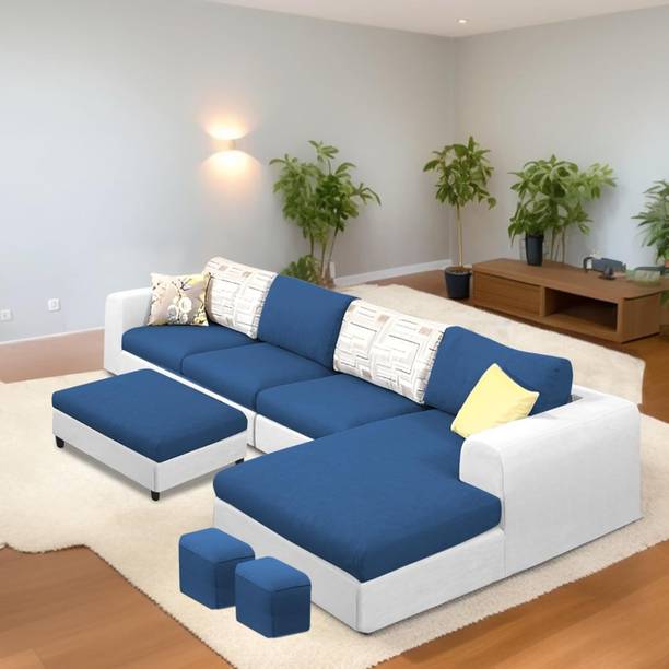 Casaliving Badger Fabric 8 Seater  Sofa