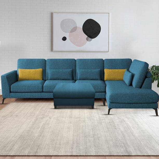 Casaliving Llano 6 With Puffy Fabric 6 Seater  Sofa