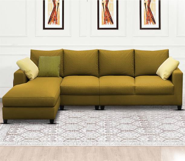 Casaliving Rihan Fabric 6 Seater  Sofa