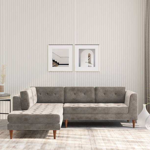 WESTIDO Pan Emirates Fabric 6 Seater  Sofa